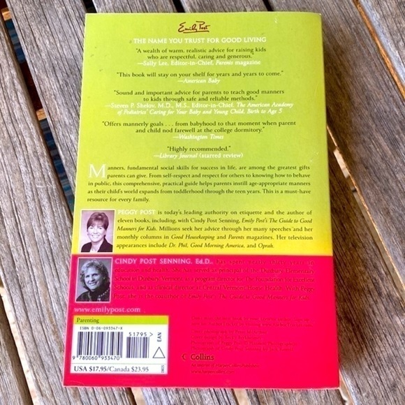 Emily Post’s The Gift of Good Manners- A Parents guide for their children - Picture 7 of 7